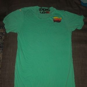 10 year old free city t- shirt. Unisex size small